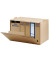Archivbox tric system 100421093, A4, braun, innen 35x49x32cm (TxBxH), Wellpappe