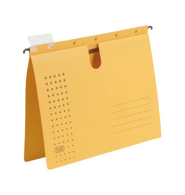 Hängehefter chic ULTIMATE 100552095, A4 gelb Karton 240g