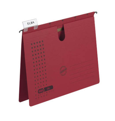 Hängehefter chic ULTIMATE 100552110, A4 rot Karton 240g