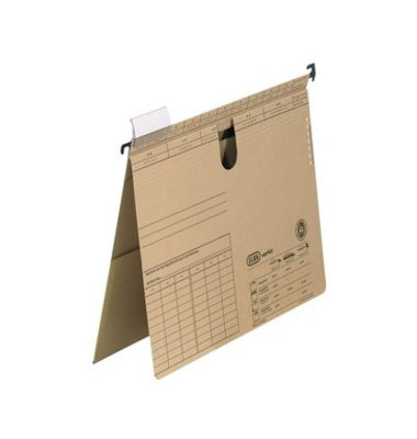 Hängehefter VL 86 441, A4 natronbraun Karton 230g