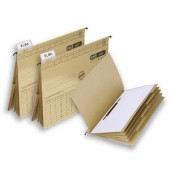 Hängehefter 100560077, A4 natronbraun Pappe 230g