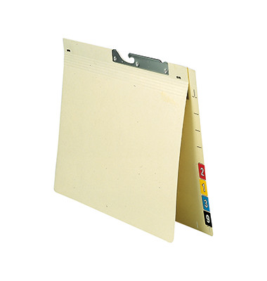Pendelhefter Spektral 400014375, A4 chamois Karton 230g