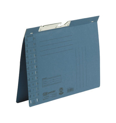 Pendelhefter 90421 A4 250g Karton blau Amtsheftung