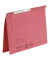 Pendelhefter 100560085, A4 rot Recyclingkarton 250g