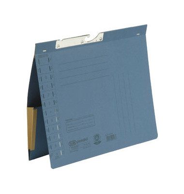 Pendelhefter 100570019, A4 blau Karton 320g