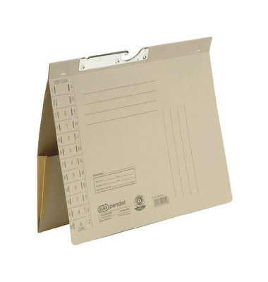 Pendelhefter 100570021, A4 grau Karton 320g