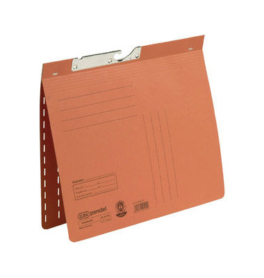 Pendelhefter 100560097, A4 orange Karton 250g
