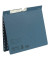 Pendelhefter 100560099, A4 blau Recyclingkarton 320g