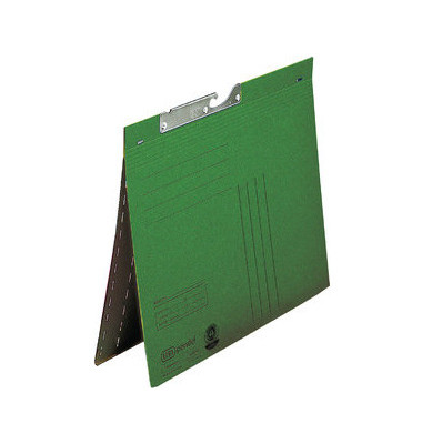 Pendelhefter 100560102, A4 grün Recyclingkarton 320g