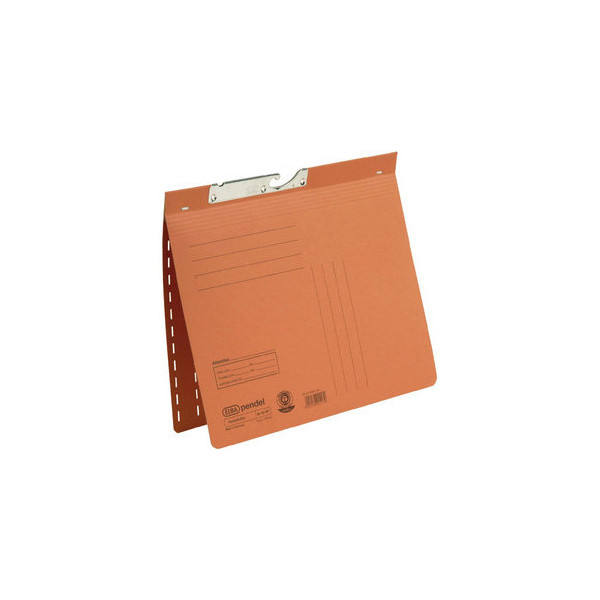 4002030901179 - Pendelhefter 100560104 A4 orange Recyclingkarton 320g 4002030901179 Elba