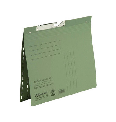 Pendelhefter 100420896, A4 grün Karton 320g