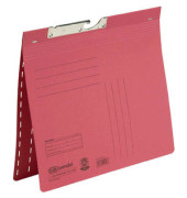 Pendelhefter 100420898, A4 rot Recyclingkarton 320g