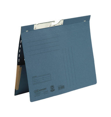 Pendelhefter 100570023, A4 blau Karton 320g