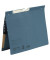 Pendelhefter 90463 A4 320g Karton blau kaufmännische Heftung mit Dehntasche