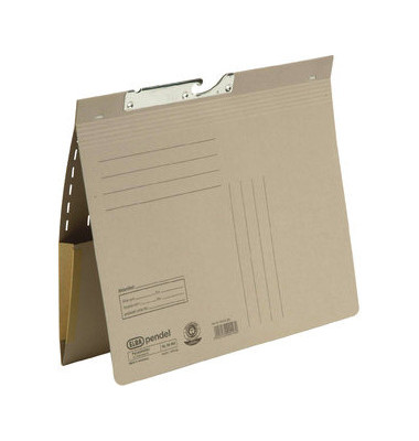 Pendelhefter 100570025, A4 grau Karton 320g