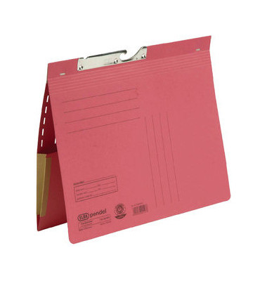 Pendelhefter 100570026, A4 rot Karton 320g