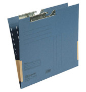 Pendeltasche 91460 A4 320g Karton blau für lose Blätter mit Leinenfröschen
