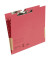 Pendelhefter 100570032, A4 rot Recyclingkarton 320g