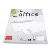 Versandtaschen Elco Office 74481.12, lange Seite offen, C4, mit Fenster, haftklebend, 120g, weiß