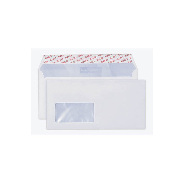 7610425348002 - Briefumschlag Office 7453412 Din Lang+ (C6 5) mit Fenster haftklebend 80g hochweiß 7610425348002 200 Stück