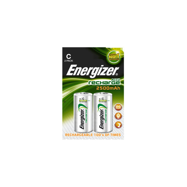 7638900138740 - ENERGIZER - POWER PLUS WIEDERAUFLADBARE BATTERIE HR14 C 2500 mAh 2 EINHEIT