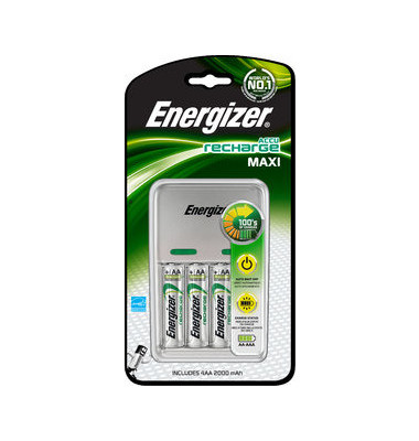 Akku-Ladegerät Maxi Charger für 4x AA / AAA
