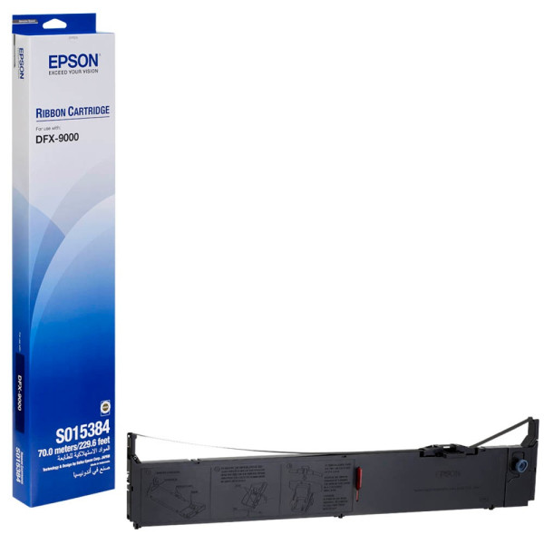 0010343606937 - Ribbon Farbband C13S015384 Schwarz (ca15 Mio Zeichen) C13S015384