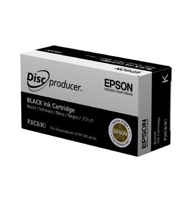Druckerpatrone PJIC6(K) schwarz ca 1000 Medien
