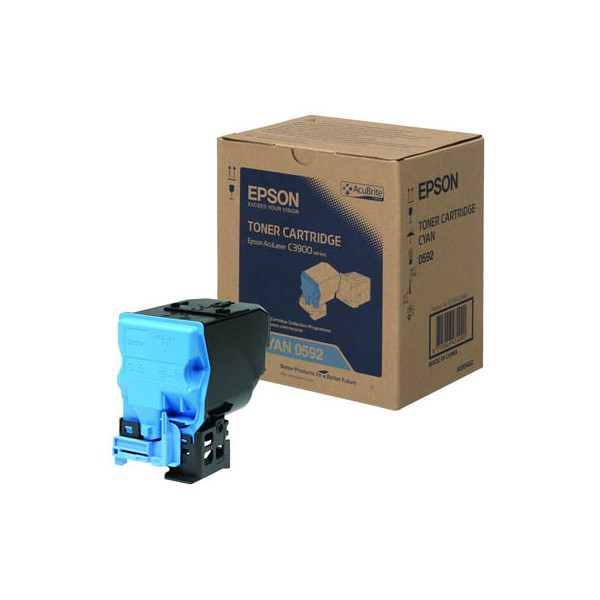 8715946474090 - - Tonerpatrone - High Capacity - 1 x Cyan - 6000 Seiten - für AcuLaser C3900DN C3900DTN C3900N C3900TN CX37DN CX37DNF CX37DTN CX37DTNF (C13S050592)