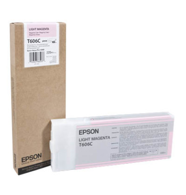 Druckerpatrone T606C C13T606C00 (T606C), magenta hell