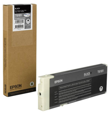 Druckerpatrone T6181 C13T618100 (T6181), schwarz, ca. 8000 Seiten