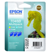 Druckerpatrone T048B (C13T048B4010), Multipack, fotocyan, fotomagenta, gelb