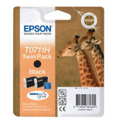 Druckerpatrone T0711H C13T07114H10 (T0711H), schwarz, ca. 2x 245 Seiten