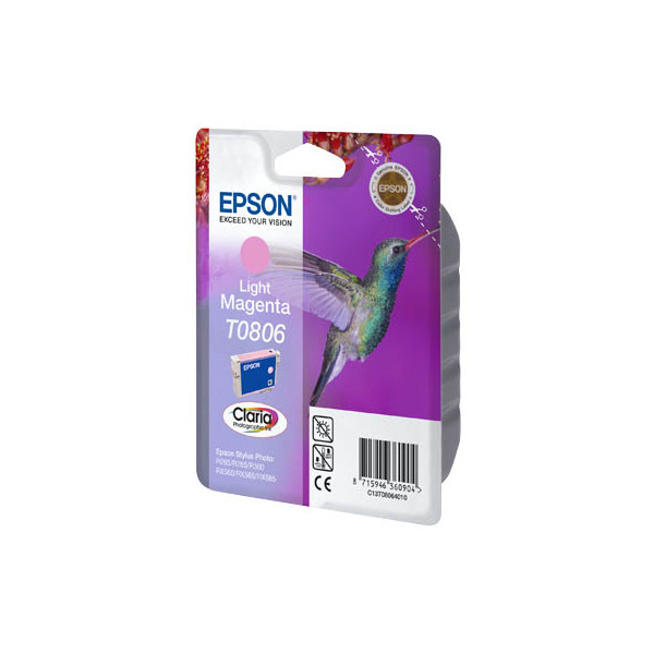 8715946494166 - Original T0806 Kolibri Druckerpatrone magenta hell 685 Seiten 7ml (C13T08064011)