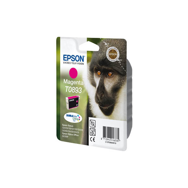 8715946493022 - Original T0893 Druckerpatrone magenta 155 Seiten 4ml (C13T08934011)