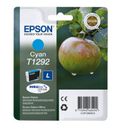 Druckerpatrone T1292L C13T12924012 (kompatibel zu Epson T1292), cyan, ca. 460 Seiten