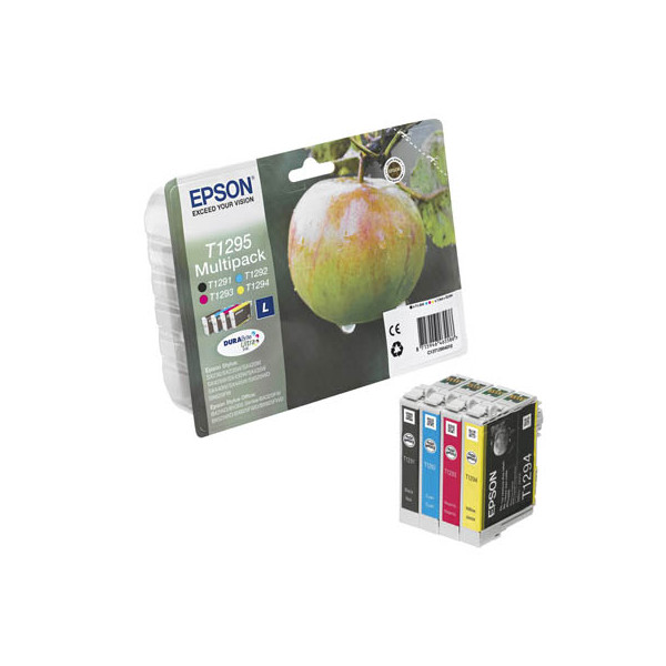 8715946624761 - AKTION EPSON T1295L  schwarz cyan magenta gelb Druckerpatronen 12er-Set  + GRATIS Aral Tankgutschein 10 €