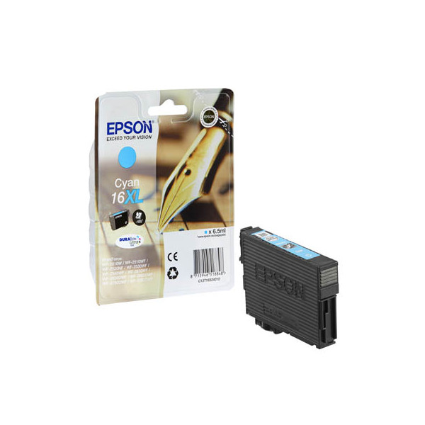 8715946625003 - Pen and crossword Singlepack Cyan 16XL DURABrite Ultra Ink - Hohe (XL-) Ausbeute - 65 ml - 450 Seiten - 1 Stück(e)