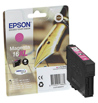Druckerpatrone 16XL magenta 6,5ml Druckerpatrone 16XL magenta 6,5ml