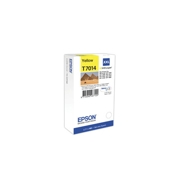 8715946487120 - Tintenkartusche WorkForce Pro WP4000 4500 series C13T70144010 yellow 34 (C13T70144010) - Epson