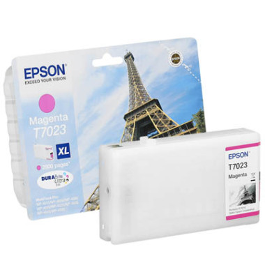 Druckerpatrone T7023XL C13T70234010 (T7023), magenta, ca. 2000 Seiten
