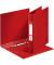 Ringbuch Standard 47683, A5 2 Ringe 25mm Ring-&Oslash; Pappe/PP-kaschiert rot