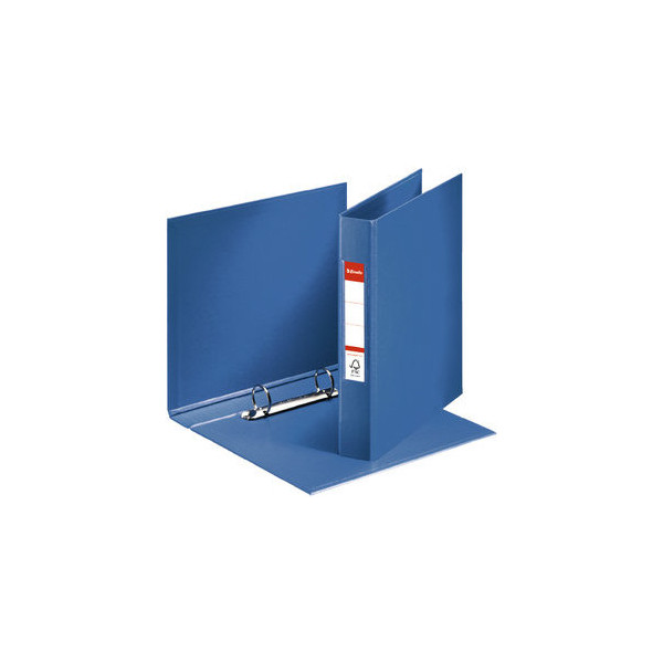 5701216476850 - Ringbuch Standard ohne 47685 A5 2 Ringe 25mm Ring-Ø Pappe PP-kaschiert blau 5701216476850 Esselte