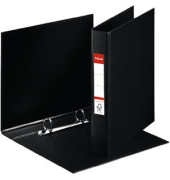 Ringbuch Standard ohne 47687, A5 2 Ringe 25mm Ring-Ø Pappe/PP-kaschiert schwarz