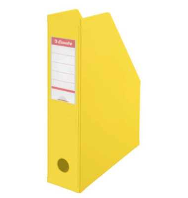 Stehsammler 56001 70x242x318mm A4 Pappe folienkaschiert gelb