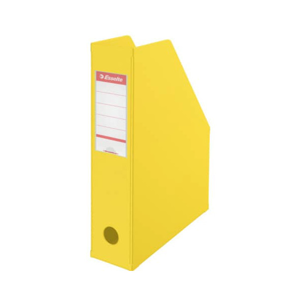 10 Stück Esselte Stehsammler 56001, A4, gelb, Pappe PVC-Folie umschweißt, 70mm 5701216560016 Esselte