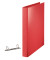 Ringbuch Standard ohne 82323, A4 2 Ringe 25mm Ring-Ø Pappe/PP-kaschiert rot