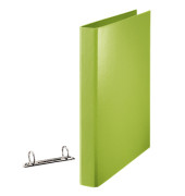 Ringbuch Standard 82326, A4 2 Ringe 25mm Ring-&Oslash; Pappe/PP-kaschiert gr&uuml;n