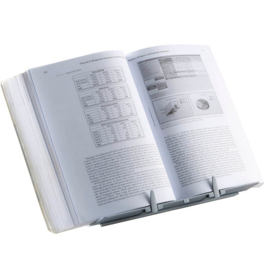 Konzepthalter Booklift silber 94x306x314mm f.Bücher A4