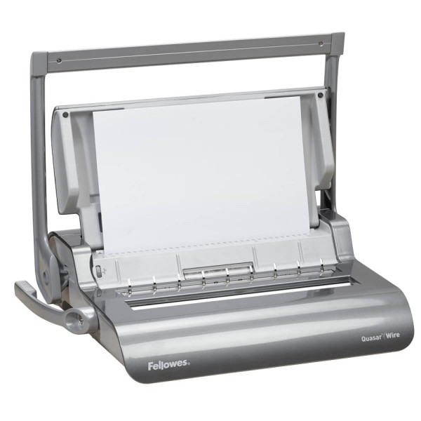 0043859530014 - Drahtbindegerät QuasarWire anthrazit bis A4 31-Teilung manuell 0043859530014 Fellowes